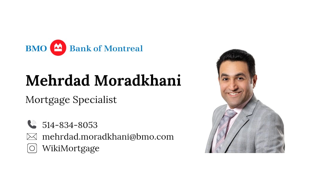 Mehrdad Moradkhani, BMO Mortgage Specialist